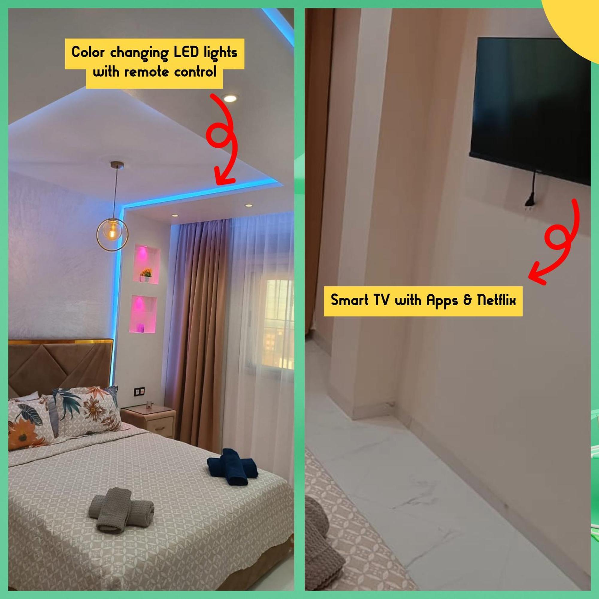 Aphrodite Elegant With Wifi, Ac, & Netflix * Tangier